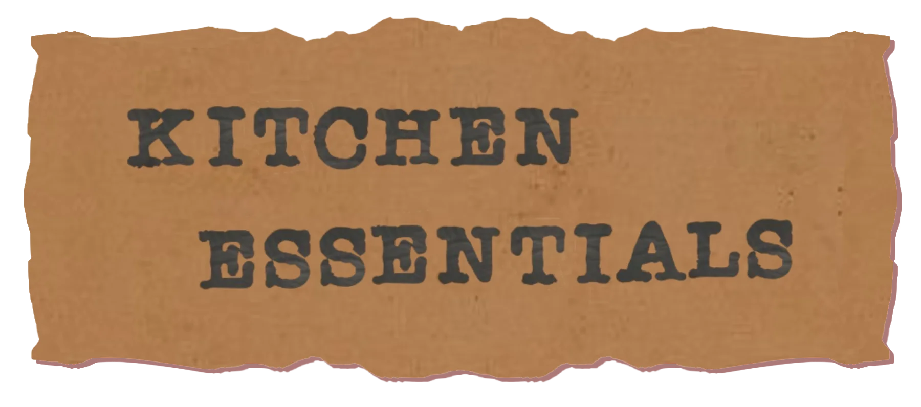 Kitchen Essentials